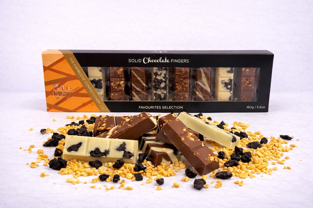 9 ASSORTED SOLID CHOCOLATE FINGERS FAVOURITES SELECTION image 1