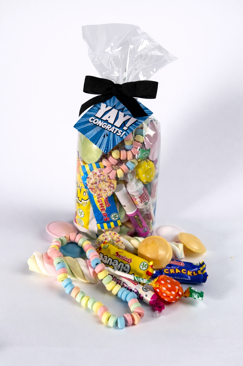 Yay Congrats Retro Sweets Gift Bag image 0