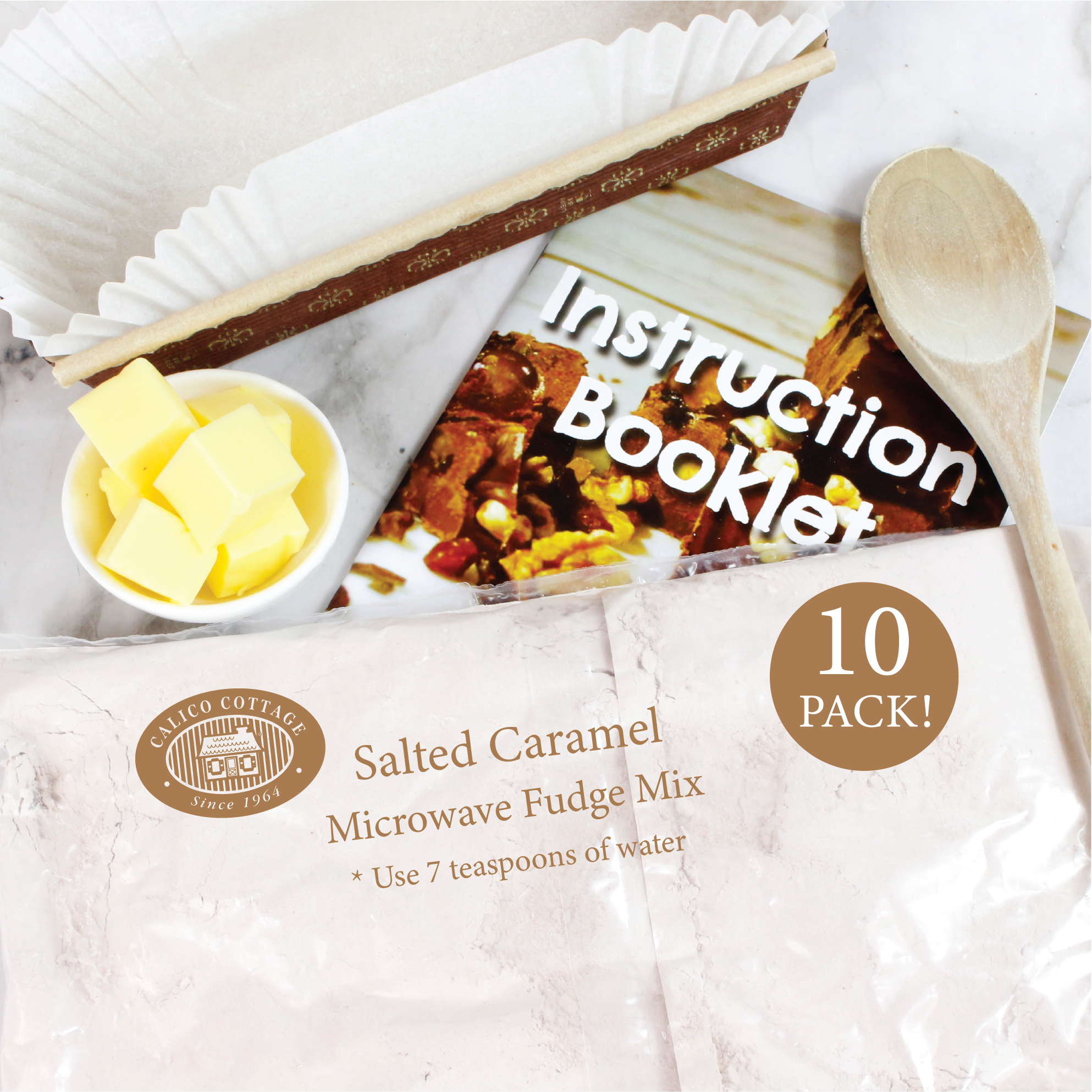 Salted Caramel Microwave Fudge Mix 10 Pack image 2