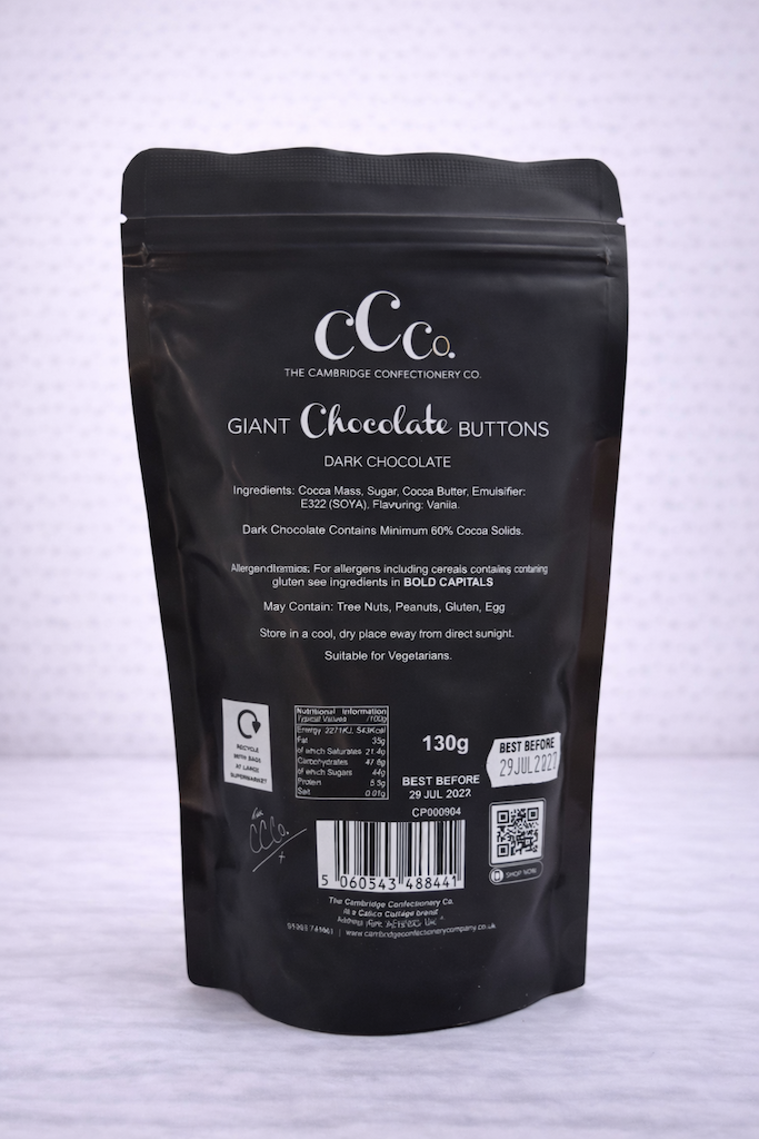 Dark Chocolate Buttons image 1