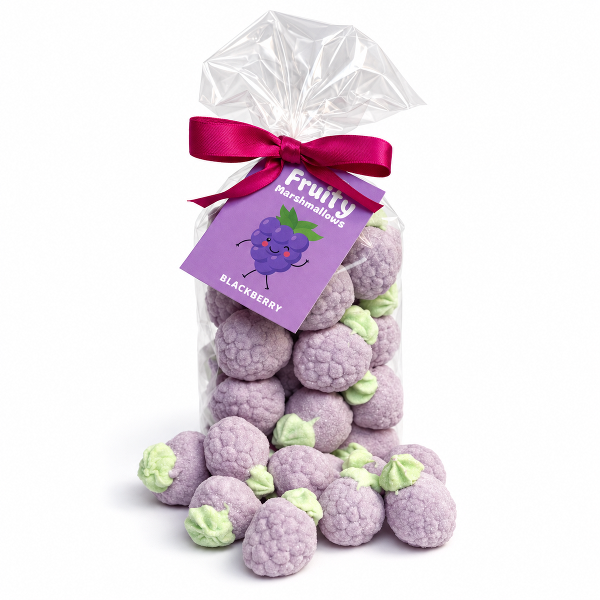 Jelly Filled Marshmallows Blackberry