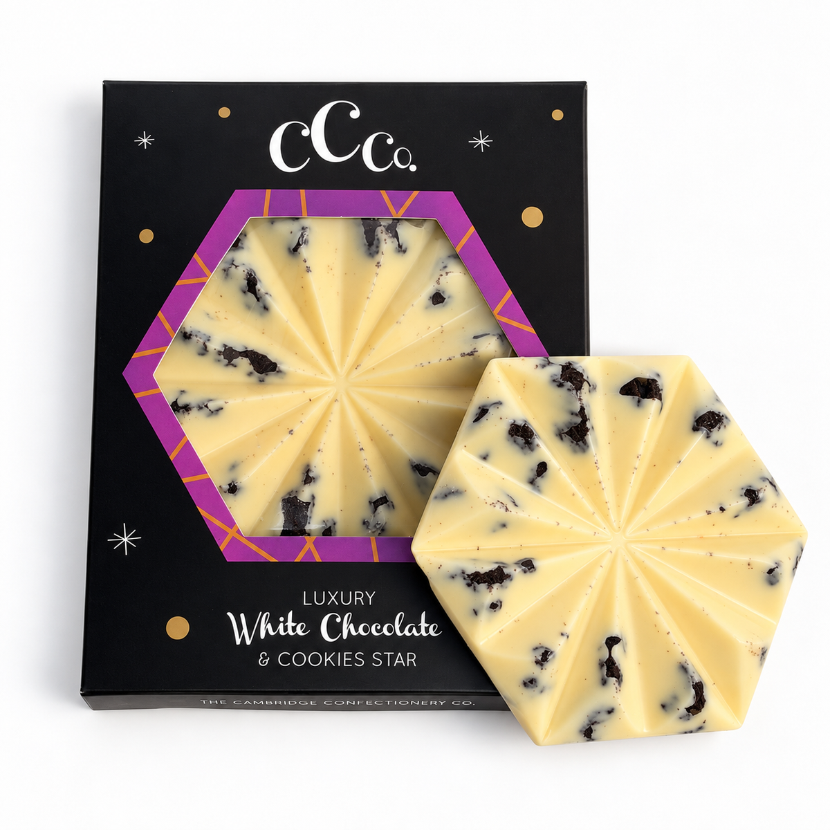 Luxury White Chocolate & Cookies Star