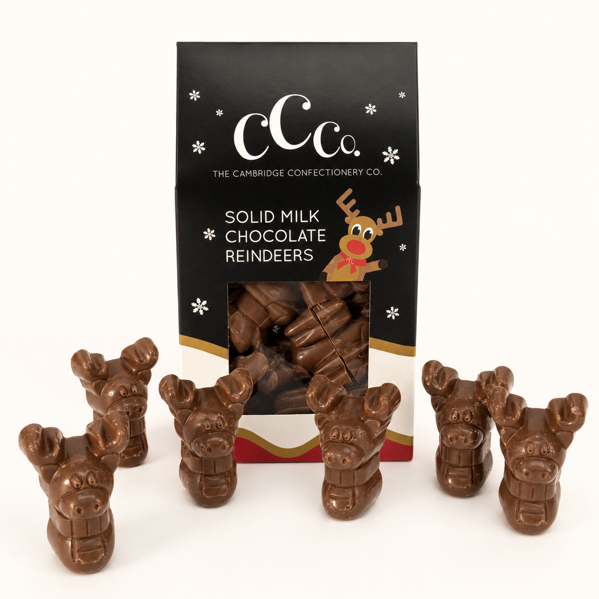 Solid Milk Chocolate Reindeers