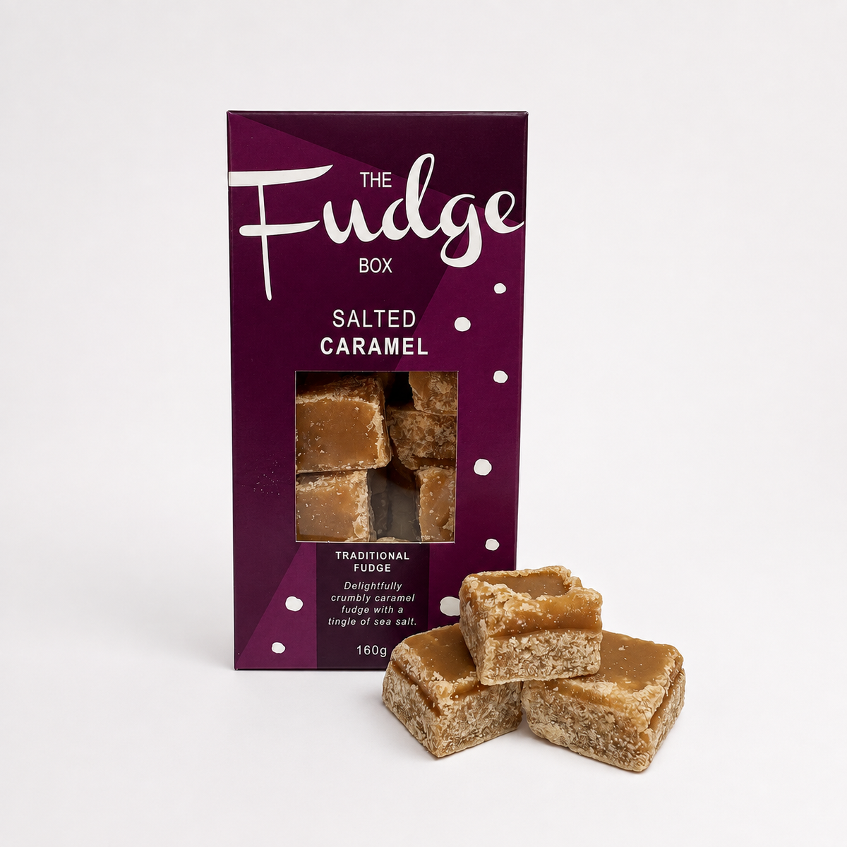 The Fudge Box - Salted Caramel (160g)