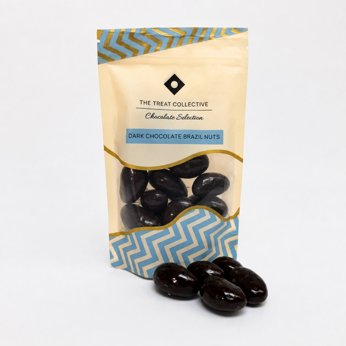 Dark Chocolate Brazil Nuts Pouch - 160g