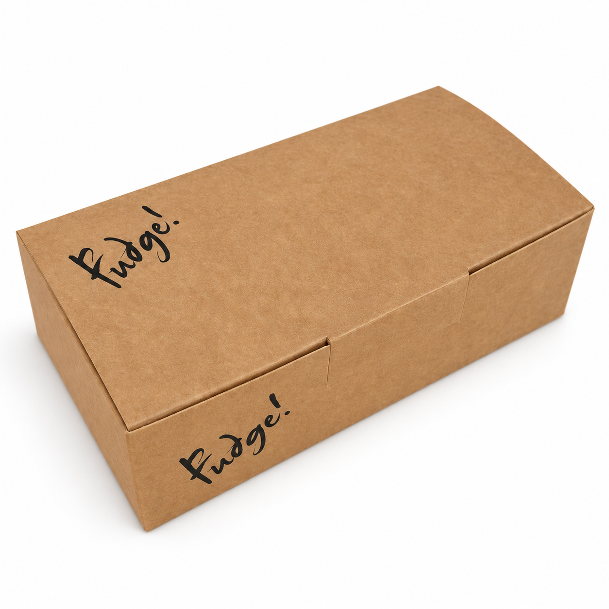 Kraft Gift Boxes for Fudge x 10