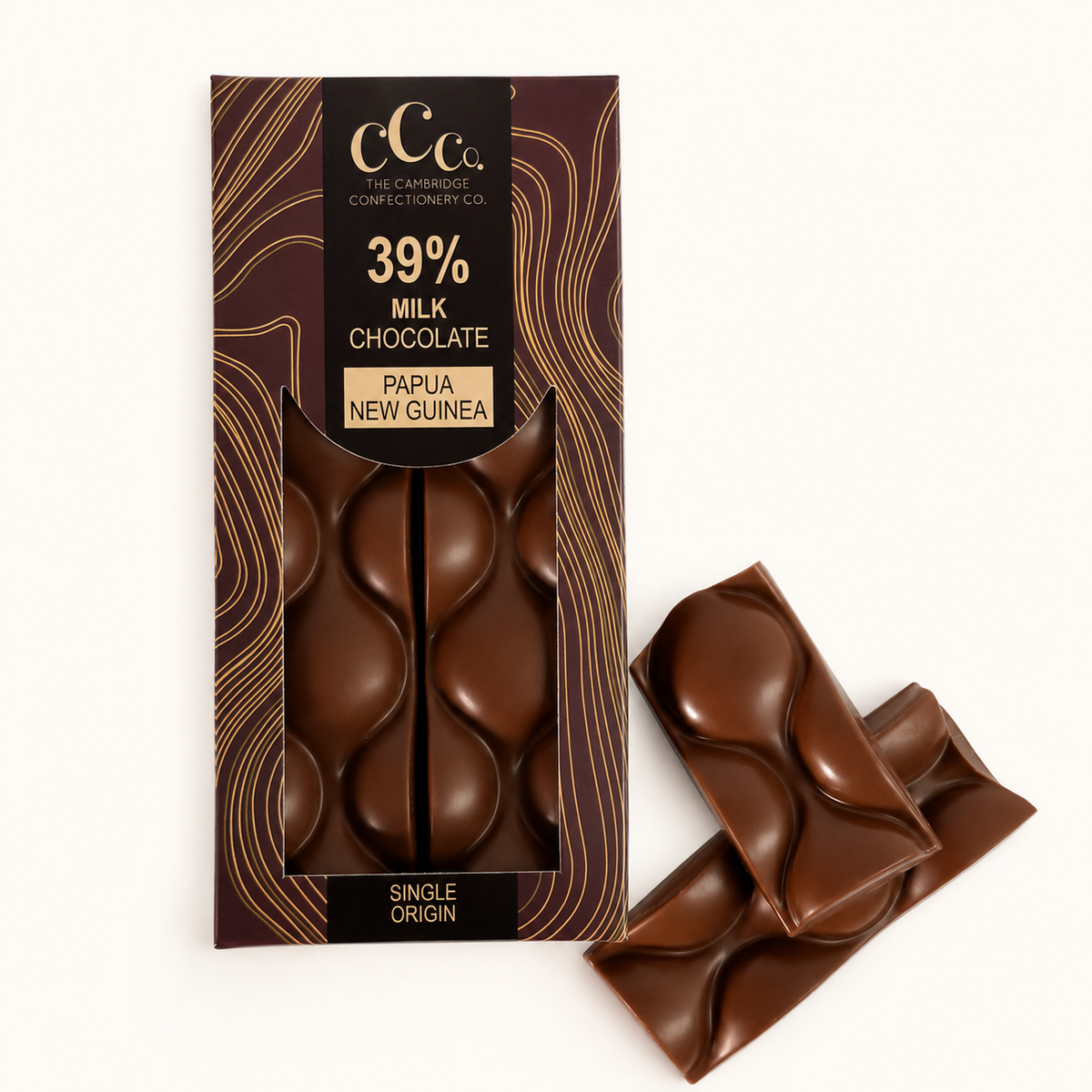 39% Milk Chocolate, Papua New Guinea, 100g