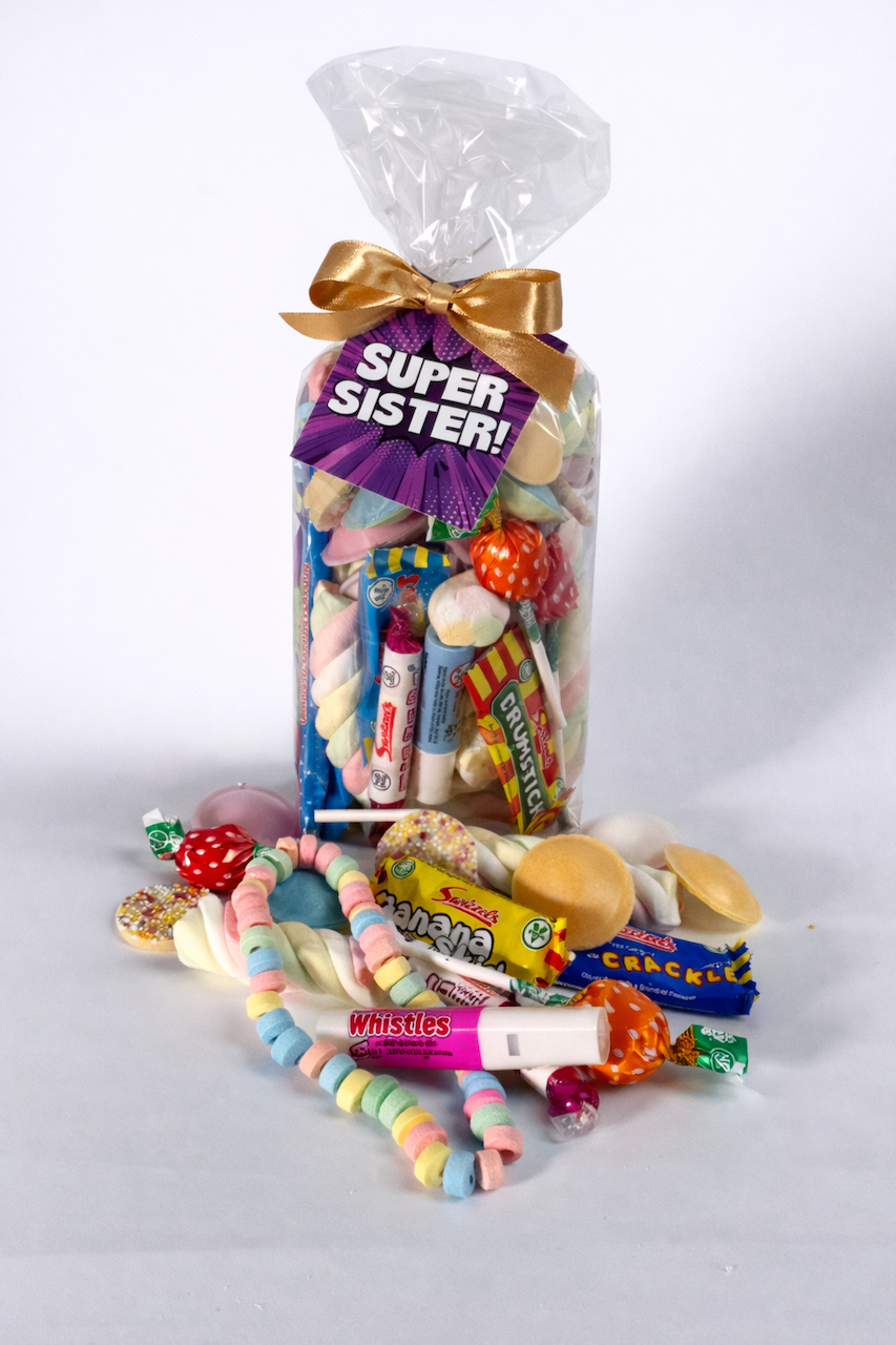 Super Sister Retro Sweets Gift Bag image 0