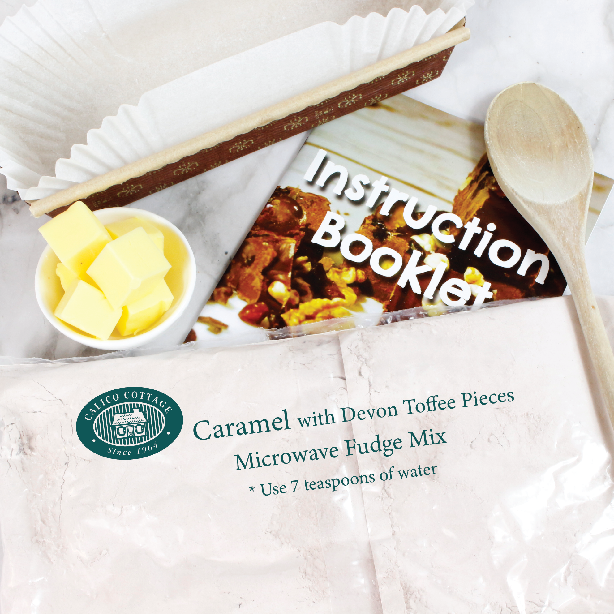 Caramel Devon Toffee Microwave Fudge Mix image 2