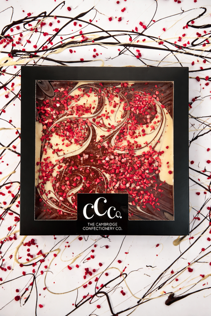 Dark Chocolate Raspberry Swirl Tile image 0