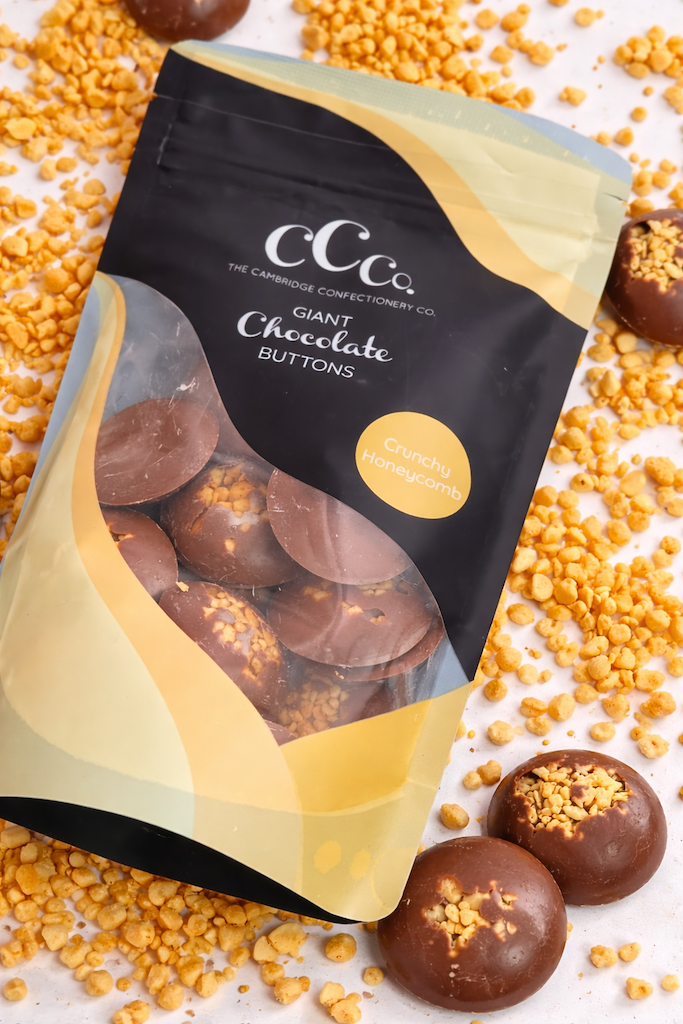 Milk Chocolate Honeycomb Buttons image 1