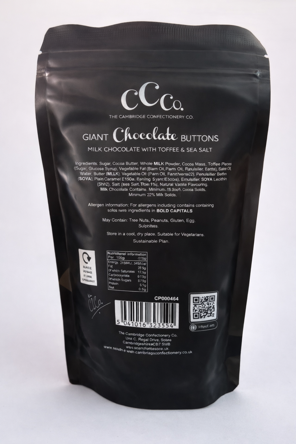 Milk Chocolate Toffee & Sea Salt Buttons image 2
