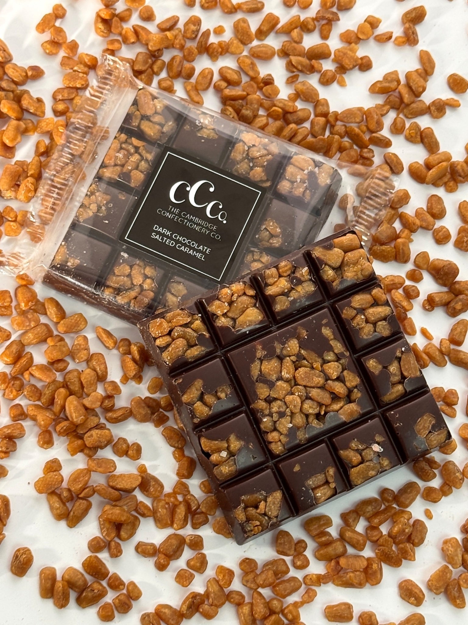 Dark Chocolate Salted Caramel Square image 0