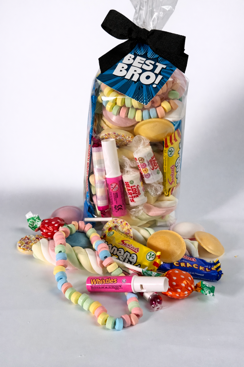 Best Bro Retro Sweets Gift Bag image 0