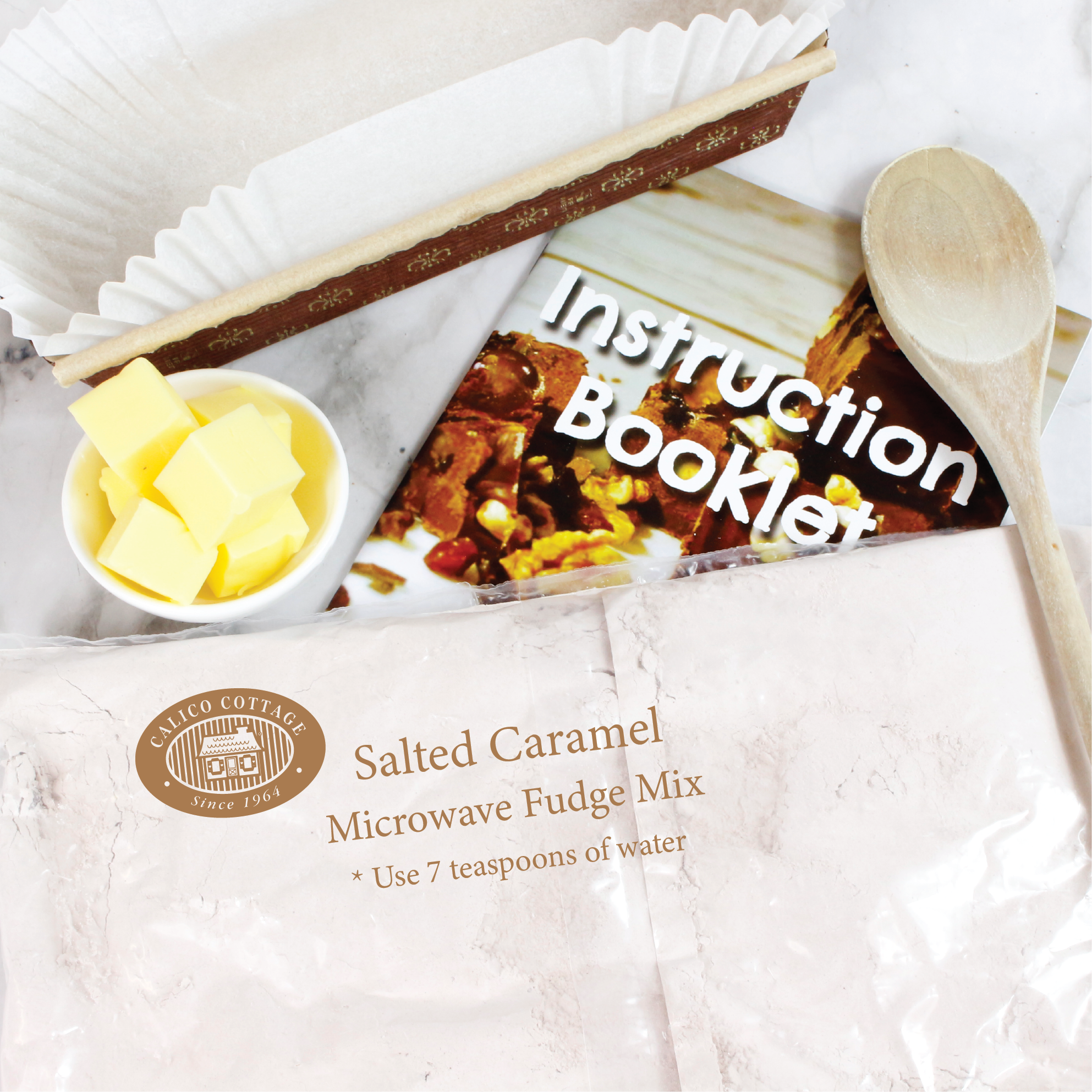 Salted Caramel Microwave Fudge Mix image 2