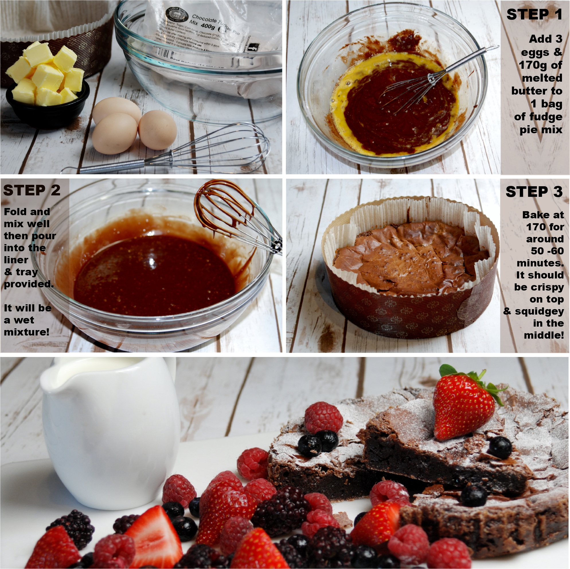 Chocolate Fudge Pie Mix image 2