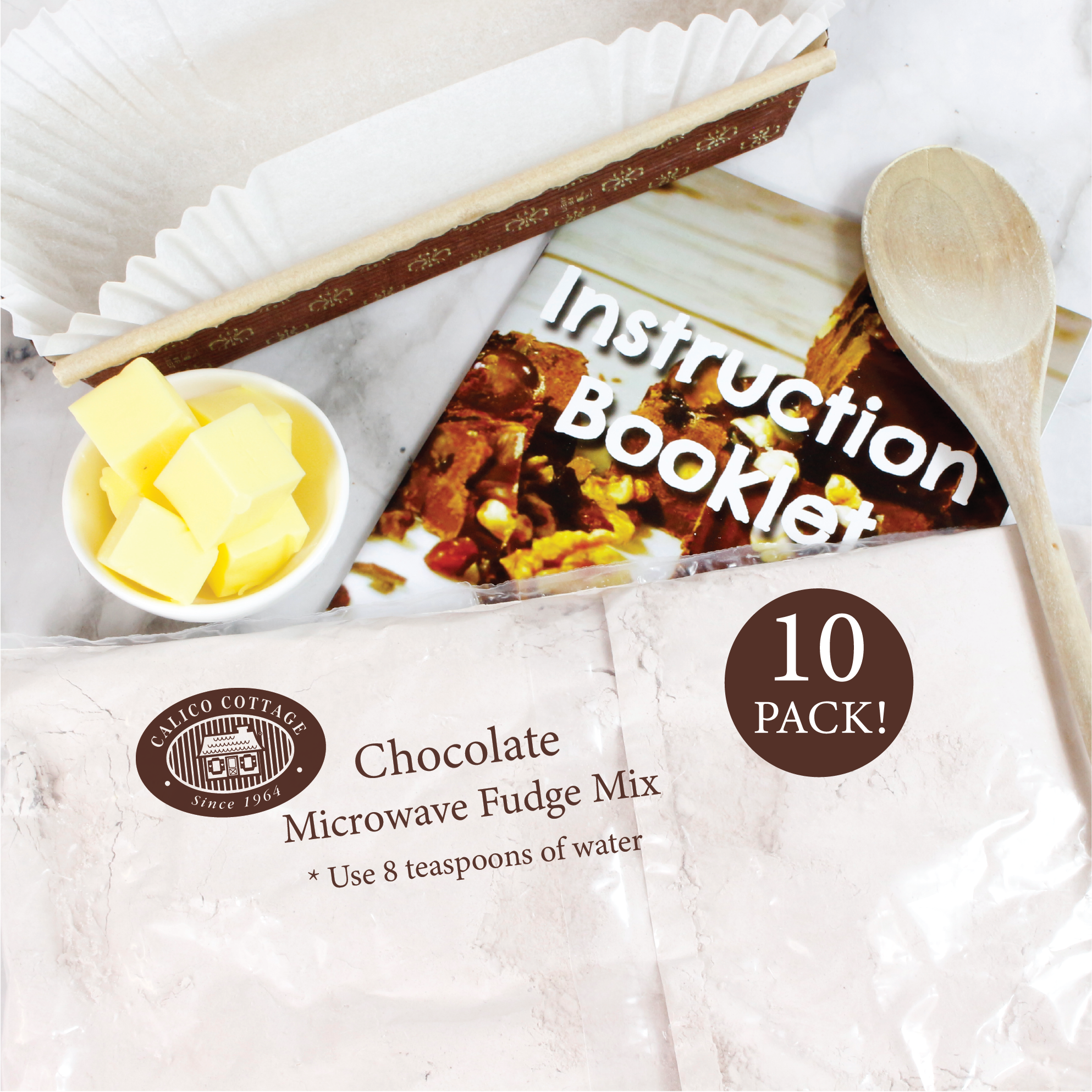 Chocolate Microwave Fudge Mix 10 Pack image 2