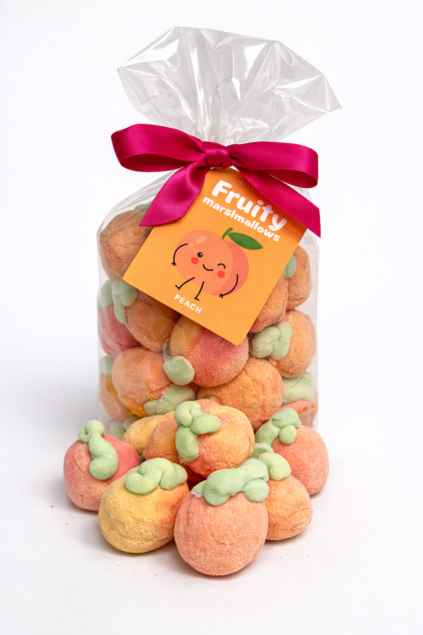 Jelly Filled Marshmallows Peach image 0
