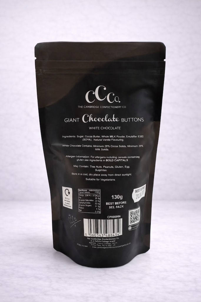 White Chocolate Buttons image 1
