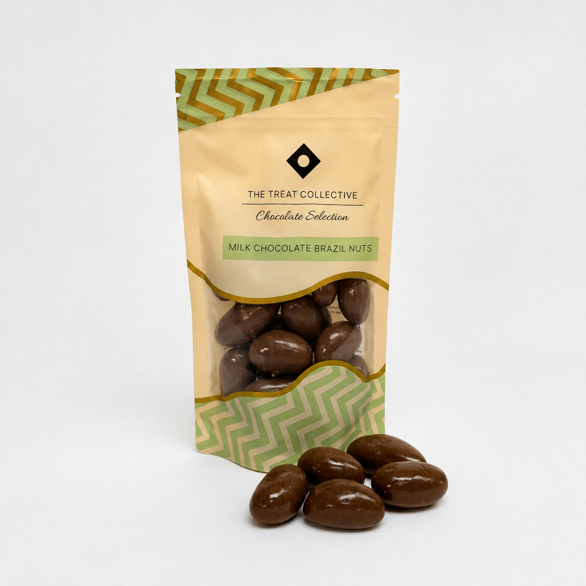 Milk Chocolate Brazil Nuts Pouch - 160g