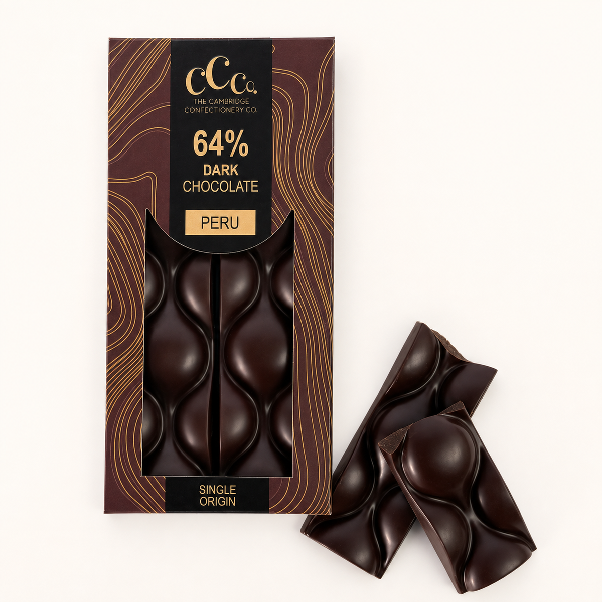 64% Dark Chocolate, Peru, 100g