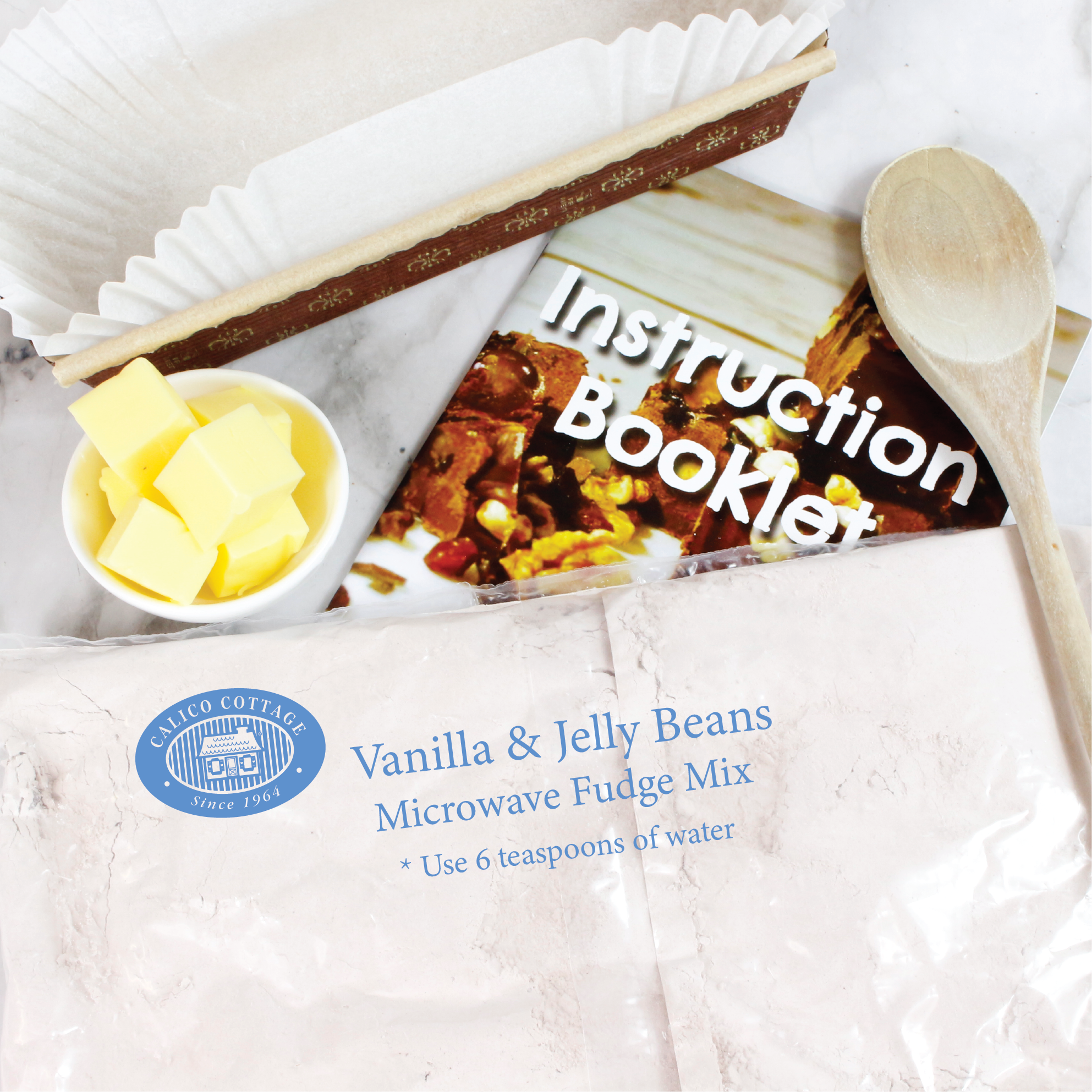 Vanilla Jelly Bean Microwave Fudge Mix image 2
