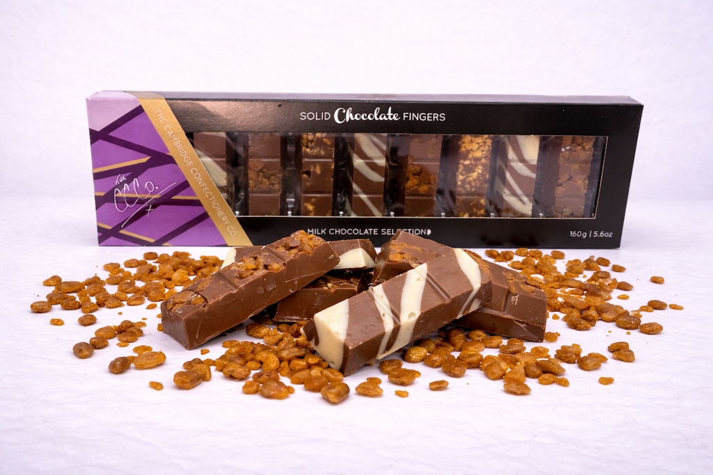 9 ASSORTED SOLID CHOCOLATE FINGERS MILK SELECTION image 0
