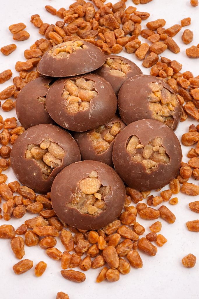 Milk Chocolate Toffee &amp; Sea Salt Buttons image 3