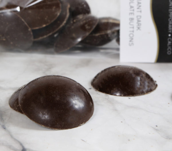 Giant Dark Chocolate Buttons
