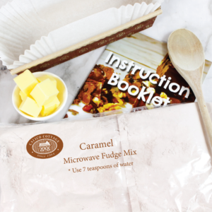 Caramel Microwave Fudge Mix