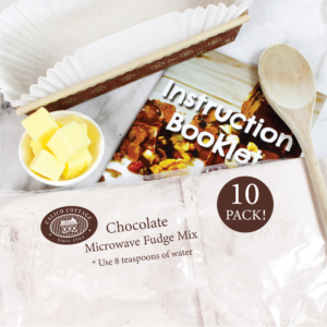 Chocolate Microwave Fudge mix 10 pack