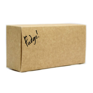 Kraft Gift Boxes for Fudge x 10