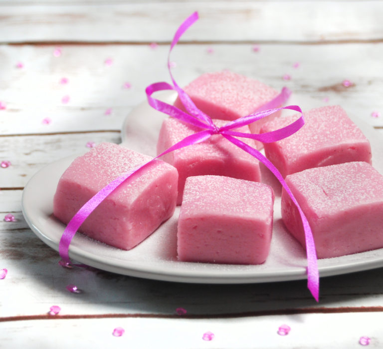 strawberry microwave fudge calico