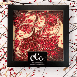 Dark Chocolate Raspberry Swirl Tile