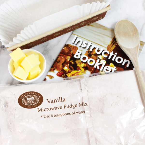 Vanilla Microwave Fudge Mix