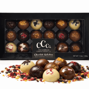 18 Luxury Solid Chocolate Domes Gift Box