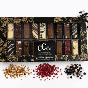 Luxury Solid Chocolate Fingers Gold Gift Box