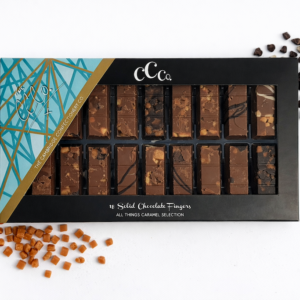 Luxury Solid Chocolate Fingers Gift Box - All Things Caramel