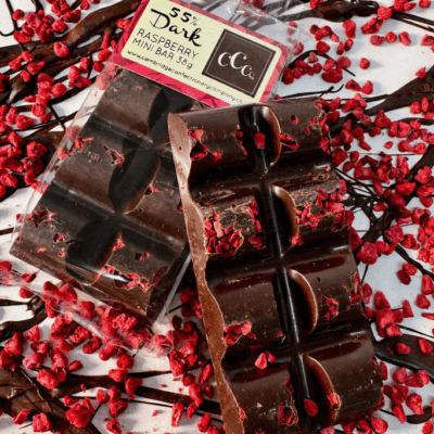 Dark Chocolate Raspberry Mini Bar
