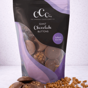 Milk Chocolate Toffee & Sea Salt Buttons