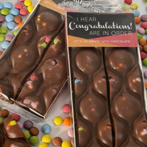 Congratulations Chocolate Mini Beans Barrel Bar