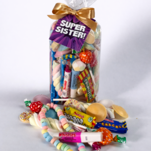 Super Sister Retro Sweets Gift Bag